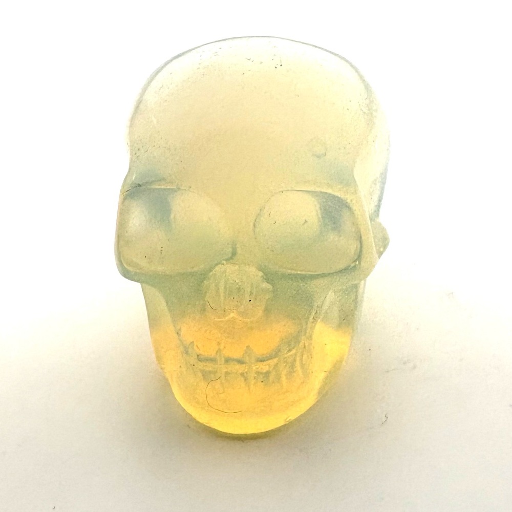 Opalite Crystal Skull Carving 2”
